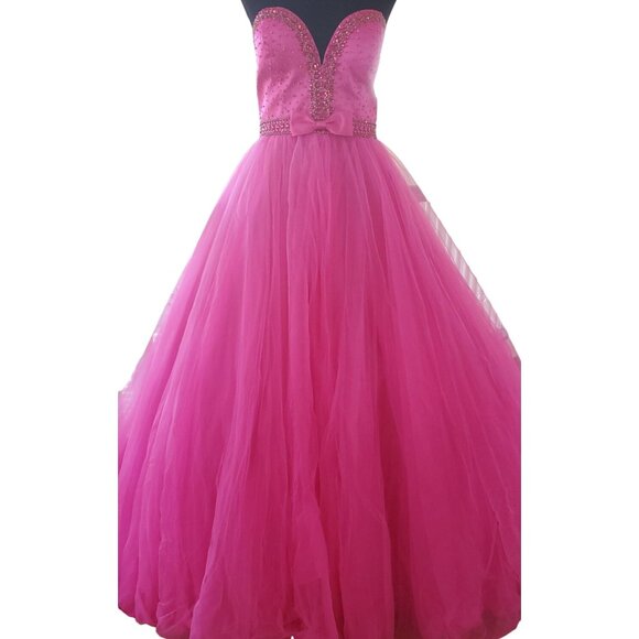 Luxury Designer Couture Evening Wedding Cocktail Runway Party Prom Gown Dress NW - Picture 16 of 16